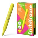 Текстовыделитель ErichKrause Visioline V-17 light Neon, цвет чернил желтый (в коробке по 12 шт.) 63556