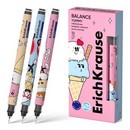 Ручка-роллер ErichKrause Balance Stick Yummy 0.5, цвет чернил синий (в коробке по 12 шт.) 63151