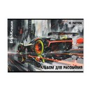 Альбом для рисования на скобе ErichKrause Adrenaline Speed, А4, 40 листов_MIX-PACK 040090110-63604