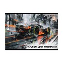 Альбом для рисования на скобе ErichKrause Adrenaline Speed, А4, 40 листов_MIX-PACK 040090110-63604