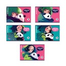 Альбом для рисования на скобе ErichKrause Panda Hugs, А4, 12 листов_MIX-PACK 012090110-63447