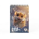 Блокнот на спирали фА6 60л. кл., "Fluffy" ассорти, Erich Krause  060620154-63382