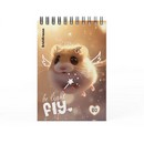 Блокнот на спирали фА6 60л. кл., "Fluffy" ассорти, Erich Krause  060620154-63382