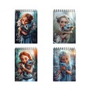 Блокнот на спирали фА6 60л. кл., "Magic Pet" ассорти, Erich Krause  060620154-63380