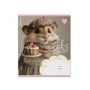 Тетрадь 18л. лин., обл. мелов., "Cake Master",  ErichKrause (10/200) 018010154-63263
