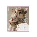 Тетрадь 18л. лин., обл. мелов., "Cake Master",  ErichKrause (10/200) 018010154-63263