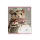 Тетрадь 18л. лин., обл. мелов., "Cake Master",  ErichKrause (10/200) 018010154-63263