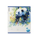 Тетрадь 24л. кл., обл. мелов., "Flower Panda", ErichKrause (10/160) 024010154-60574