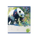 Тетрадь 24л. кл., обл. мелов., "Flower Panda", ErichKrause (10/160) 024010154-60574
