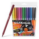 Фломастеры ErichKrause Ну, Погоди! Каникулы, 12 цветов (в футляре с европодвесом 12 шт) 62573