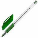 Ручка шариковая масляная BRAUBERG Extra Glide GT, ЗЕЛЕНАЯ, трехгранная, узел 0,7 мм, линия письма 0,35 мм, 142921 142921