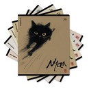 Тетрадь общая ученическая ErichKrause Blur Cat, 36 листов, клетка_MIX-PACK 036010154-63286