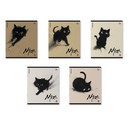Тетрадь общая ученическая ErichKrause Blur Cat, 36 листов, клетка_MIX-PACK 036010154-63286