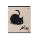 Тетрадь общая ученическая ErichKrause Blur Cat, 36 листов, клетка_MIX-PACK 036010154-63286