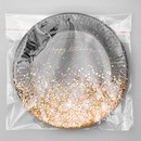 Тарелка одноразовая бумажная "Happy Birthday", 18 см 4817871 4817871    