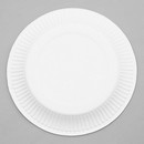 Тарелка одноразовая бумажная "Happy Birthday", 18 см 4817871 4817871    