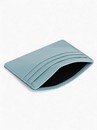 Картхолдер 10,2*0,4*8,2 см, отд д/карт,  иск кожа, голубой 9101447 9101447    