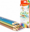 Карандаши 12цв. Deli ColoRun шестигран. дерево, коробка/европод.  EC127-12