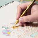 Карандаши 12цв. Deli ColoRun шестигран. дерево, коробка/европод.  EC127-12