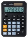 Калькулятор настольный Deli EM210 черный 12-разр. EM210