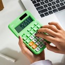 Калькулятор настольный Deli EM210FGREEN зеленый 12-разр. EM210FGREEN