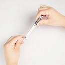 Нож канцелярский Deli Essential Metal Vivid Mini шир.лез.9мм фиксатор сталь серый E2034