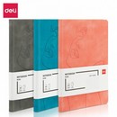 Ежедневник Deli фA5 210х143мм искусст. кожа 96л линейка мягкая обложка бирюзовый EN126LGREEN