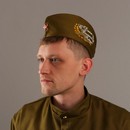 Пилотка "С днем Великой Победы!" Обхват головы 56-58. 2169188 2169188    