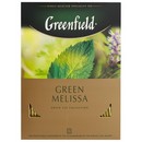 Чай Greenfield Green Melissa зеленый фольгир.100пак/уп 0879-09 Т 997273
