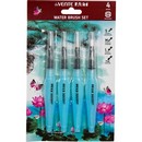 Набор кистей "deVENTE. Water Brush. ART" 4 шт, с резервуаром для воды, нейлон, размер S/M/L/плоская 4 мм, в картонном блистере 8072353