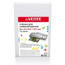 Пленка для ламинирования А4, 90мкм, 100л, глянцевая, de Vente 4122504