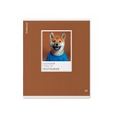 Тетрадь общая ученическая ErichKrause DogTone, География, 48 листов, клетка, выборочный УФ-лак 048019854-63354