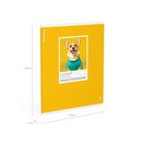 Тетрадь общая ученическая ErichKrause DogTone, Обществознание, 48 листов, клетка, выборочный УФ-лак 048019854-63358