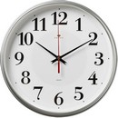 Часы настенные круг d=29см, корпус серебрян Серебряные ромбы арт.2940-105 2235064