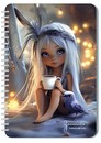 Записная книжка фА5 40л. кл., на гребне, "Малышка", КТС-Про С0859-91