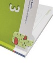 Закладки для книг самоклеящиеся 6 шт. в упак., ПВХ, 12*376 "Дольки", ДПС 2921.Р7/6 