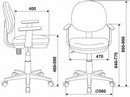 Кресло детское Бюрократ CH-W356AXSN малиновый Light-15 крестов. пластик пластик белый ML230702