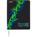 Дневник "deVENTE Label. Future" универсальный блок, 48 листов, белая бумага 80 г/м?, печать в 1 краску, гибкая обложка из искусственной кожи, шелкография, отстрочка, 1 ляссе 2020582