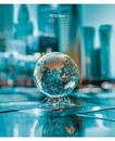 Тетрадь 48л. лин., обл. мел. карт. "Стеклянный глобус",  КТС-Про (10/80)  С2549-126