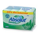 Мыло туалетное антибактериальное 300 г ABSOLUT (Абсолют) х 75 г "Алоэ",без триклозана, 6065 600762