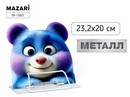 Подставка для книг BEAR, 23.2*20см, металл, 1 дизайн, ОПП- упаковка M-1583