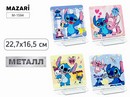 Подставка для книг УШАСТИК, 22.7*16.5см, металл, ассорти 4 дизайна, ОПП- упаковка M-1594