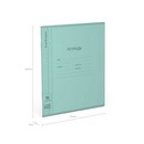 Тетрадь школьная ученическая с пластиковой обложкой на скобе ErichKrause Классика CoverPro matt, Pulse, А5+, 18 листов, клетка_MIX-PACK 64757