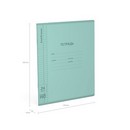 Тетрадь школьная ученическая с пластиковой обложкой на скобе ErichKrause Классика CoverPro matt, Pulse, А5+, 24 листов, клетка_MIX-PACK 64761