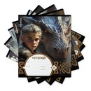 Тетрадь 18л. кл., обл. мелов., "Dragon Quest", ErichKrause (10/200) 64838