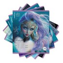 Тетрадь 24л. кл., обл. мелов., "Aquamarine" выборочный УФ-лак с глиттером , ErichKrause (10/160) 64846
