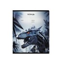 Тетрадь 24л. кл., обл. мелов., "Techno Dino", ErichKrause (10/160) 64850