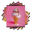 Тетрадь 48л. кл., обл. мелов., Glow Food матовая ламинация+выборочный УФ-лак_MIX-PACK, ErichKrause (5/100) 65555