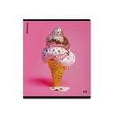 Тетрадь 48л. кл., обл. мелов., "Glow Food" матовая ламинация+выборочный УФ-лак_MIX-PACK, ErichKrause (5/100) 65555