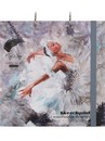 Скетчпад 20л. ГРАЦИОЗНАЯ БАЛЕРИНА (20-1550) на кольц,с палитр,300г/м2, 100% хл, мат.лам,лен,190х190 20-1550